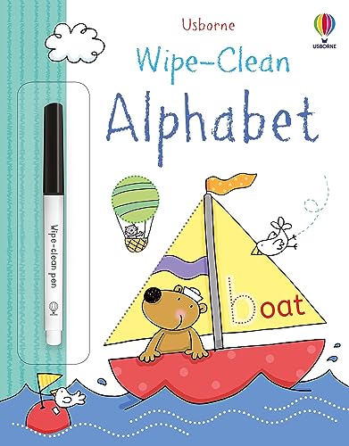 Wipe Clean Alphabet by Usborne