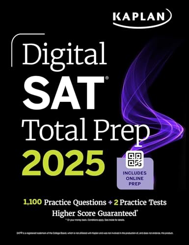 Digita SAT Total Prep 2025 by Kaplan Test Prep