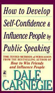 How To Develop Self-confidence & Influence People by Dale Carnegie