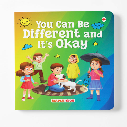 You Can Be Different and it's Okay (Board Book) by Maple Press