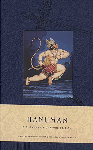 Hanuman Hardcover Blank Journal by Nill